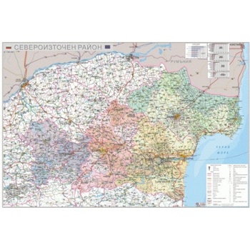Mapmedia Карта на Североизточен район