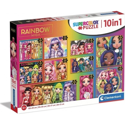 CLEMENTONI Rainbow High 10v1