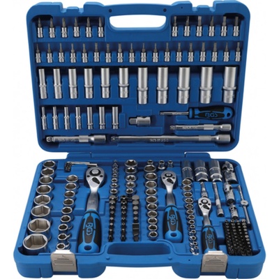 BGS Súprava gola 6.3 mm (1/4") / 10 mm (3/8") / 12.5 mm (1/2") račne 192 ks 2243