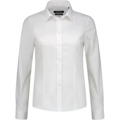 Tricorp košela dámska Fitted Stretch blouse biela