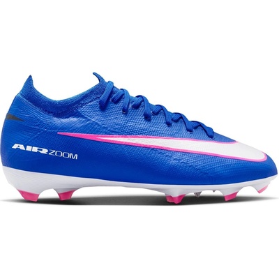 Nike Юношески футболни бутонки Nike Mercurial Vapor 16 Pro Juniors Firm Ground Football Boots - Blue/Wht/Pink