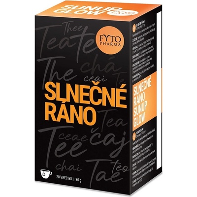 Fytopharma SLNEČNÉ RÁNO revitalizujúci zelený čaj s mätou 20 x 1,5 g