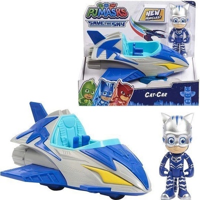 Just Play PJ Masks Pyžamasky vozidlo s figurkou Kočičák Catboy Connor