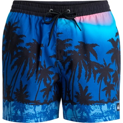 Quiksilver Мъжки бански слипове Quiksilver Everyday Printed Volley 15'' Swim brief - Monaco Blue Thermotropics (050-2559-0513)