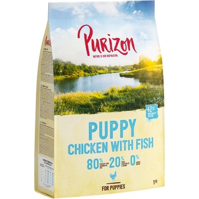 Purizon Puppy kuracie s rybou bez obilnín 2 x 12 kg