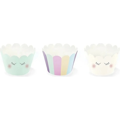 Party Deco Cupcakes Pastelové