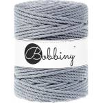 Bobbiny 3PLY Macramé Rope 5 mm 100 m Steel юта (TX-E019)