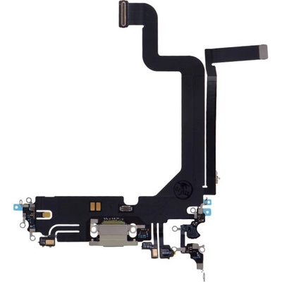 Nabíjecí deska a flex pro Apple iPhone 14 Pro Max Gold (Genuine)