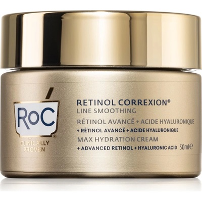 RoC Retinol Correxion Line Smoothing хидратиращ крем с хиалуронова киселина 50ml