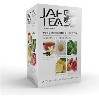 Jaftea Bylinný a ovocný čaj Pure Infusions Selections 20 x 1,5 g