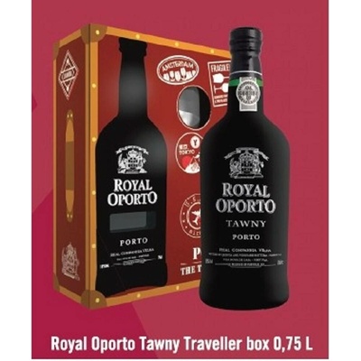 Royal Oporto Tawny 19% 0,75 l (dárkové balení 2 sklenice)