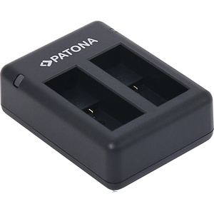 Patona Зарядно за батерия GoPro Hero 9, MicroUSB, двоен (9885) Зарядно за батерии