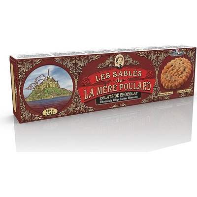 La Mére Poulard Chocolate chip butter biscuits 125 g – Zboží Dáma