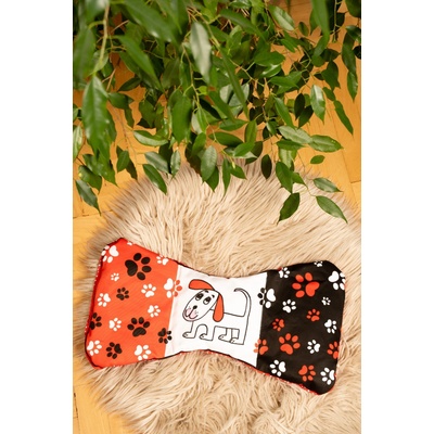 Jsem máma Kontrastní nahřívací polštářek 42x22 Pejsek