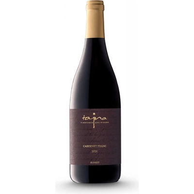 Tajna Cabernet Franc Sunset 2021 15% 0,75 l (čistá fľaša)