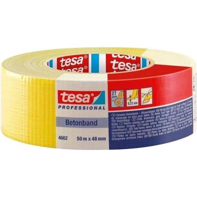 Páska opravná textilní 4662 Betonband, 50 m x 48 mm, žlutá – Zbozi.Blesk.cz