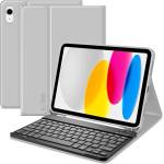 Tech-Protect Калъф с блутут клавиатура за iPad 10.9 10 / 2022 / 11 11 / 2025 от Tech-Protect SC Pen - Сив (5906302363117)