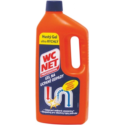 Wc Net Professional gél na ucpané odpady 1 l