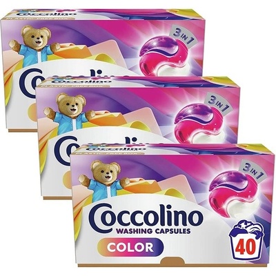 Coccolino Color kapsle 3 × 40 PD