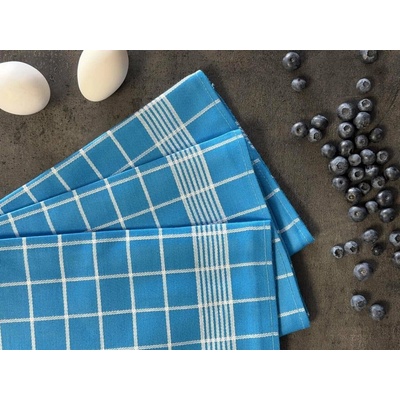 Sleep-well Pozitiv 50x70 cm tyrkys/bílá 3 ks – Zboží Mobilmania