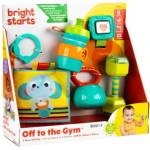 Bright Starts Подаръчен комплект за развитие на координацията и сетивата Off to the Gym, 3m+ (17888-1)