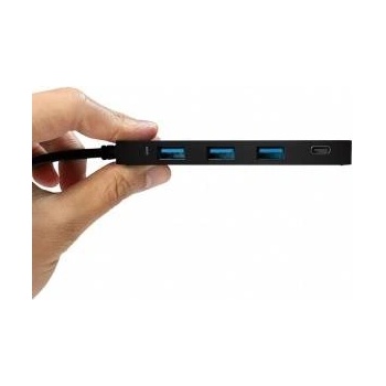 LogiLink USB 3.2 Gen1 Hub, 3+1 port, USB-C, ultra slim
