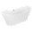 Mexen Montana 150x75 cm white/chrome (52011507500-01)