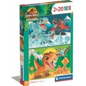 Clementoni Jurassic World puzzle 2x20pcs