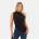 I Saw It First Asymmetric Top - Black