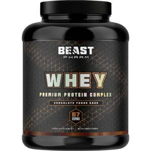Beast Pharm Whey | Premium Protein Complex [2000 грама] Шоколадов фъдж