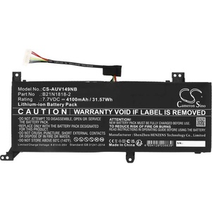 Cameron Sino Батерия за Asus Expertbook P1, Vivobook 14 и 15, 4100 mAh, Li-Ion (CS-AUV149NB)