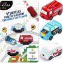 Kidea pečiatky 3ks záchranné vozidlá