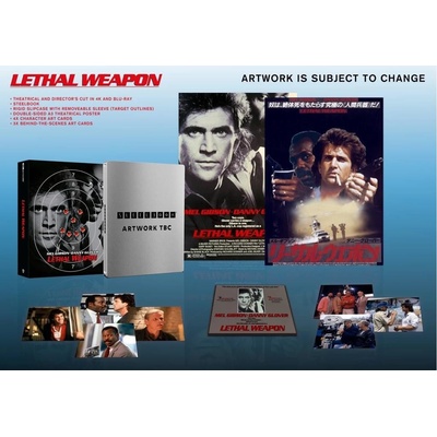 Smrtonosná zbraň Ultimate Collectors Edition Steelbook 4K BD