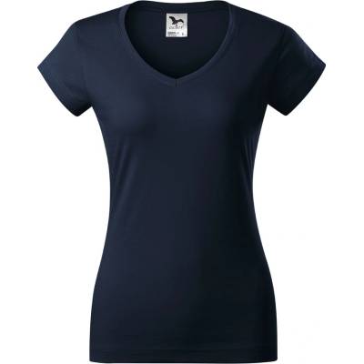 Malfini Fit V-neck 162 námořní modrá