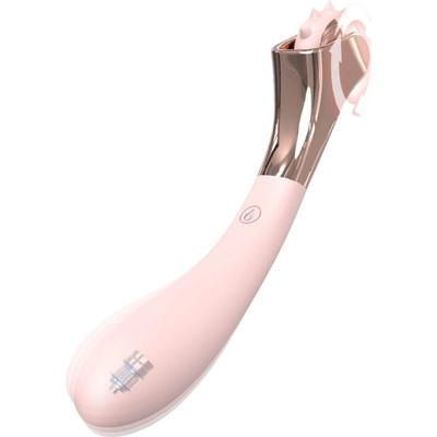 Sex HD Rechargeable Waterproof and Stimulator Wheel Pink