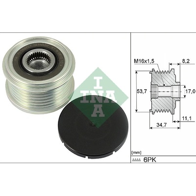 Předstihová spojka Schaeffler INA 535 0327 10 IN 535032710