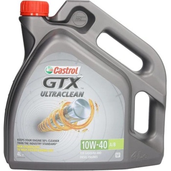 Image 1 of Castrol GTX Ultraclean A/B 10W-40 4 l