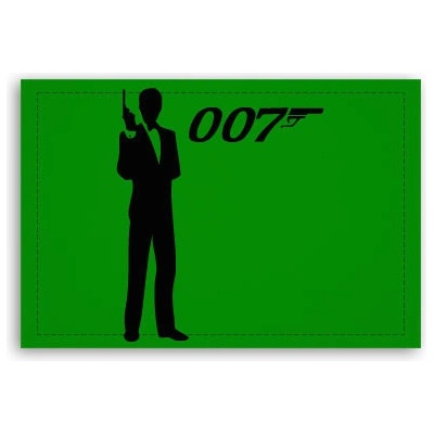 Fotoobraz 90x60 cm střední James Bond