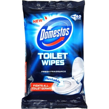 Domestos Toilet Wipes čistící ubrousky na WC 40 ks