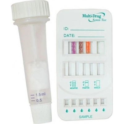 IVD Biotech Multi drogový test zo slín na 3 drogy THC, MET, MOP 1 ks