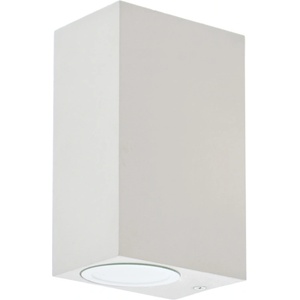 ELBULGARIA Външен аплик Elbulgaria - Arte R, 2x40W, IP44, бял (1497-wh)