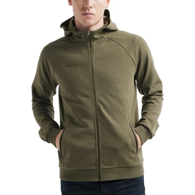 Craft Core Soul Full Zip Hood M zelená