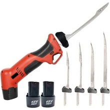 Crossheim C25020 Elektrický nůž na filetování ryb + sada nožů + náhradní baterie