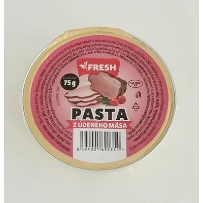 Fresh paštéta pasta z údeného mäsa 75 g