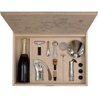 Súprava príslušenstva na víno OENO BOX CONNOISSEUR 1, sada 11 ks, L'Atelier du Vin