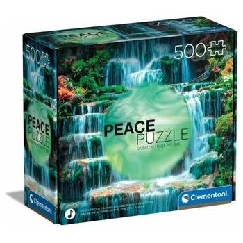 CLEMENTONI Peace : Zurčení vody 500 dílků