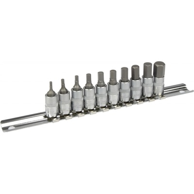 SLOVAKIA Trend 112-232593 nástrčné hlavice 1/4", Inbus 2 - 10 mm, sada 10 dielov ~