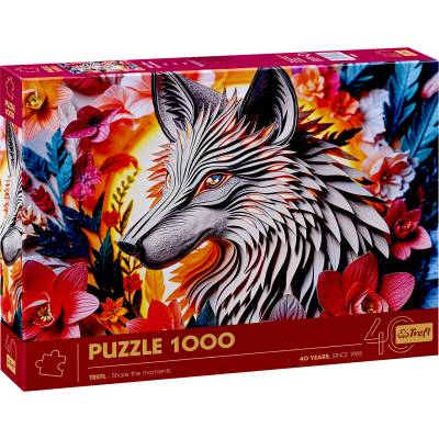 Trefl Пъзел Trefl от 1000 части - 3D Вълк (40041)