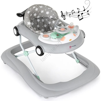 Image 1 of Petite&Mars - Бебешка проходилка с мелодия cabrio сива (ag0211)