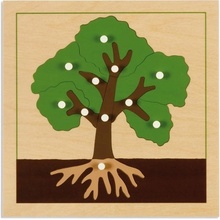 Montessori puzzle strom